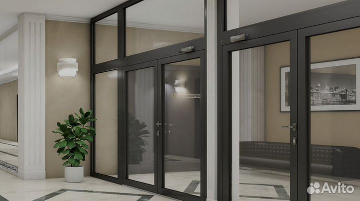 Окна алюминиевые новые