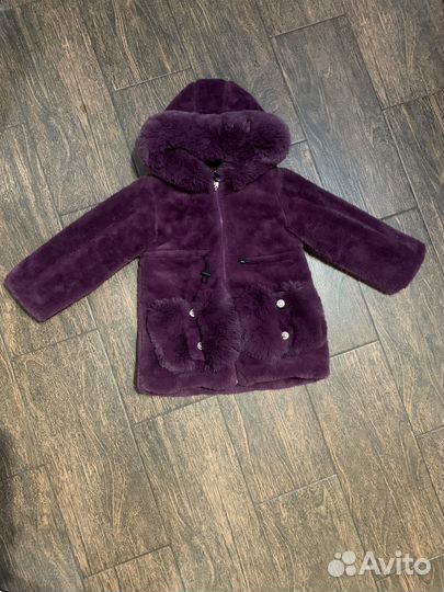 Шубка детская на возраст с 2-3 лет