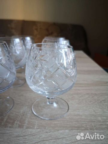 Набор хрустальных бокалов