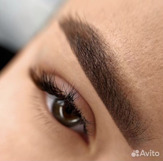 Пудровые брови, перманентный макияж