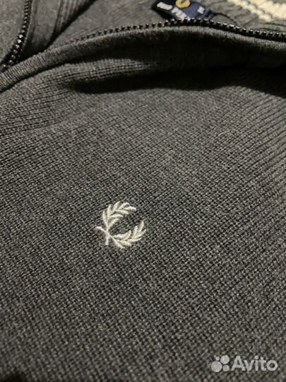 Свитер на замке Fred Perry Knit Soft