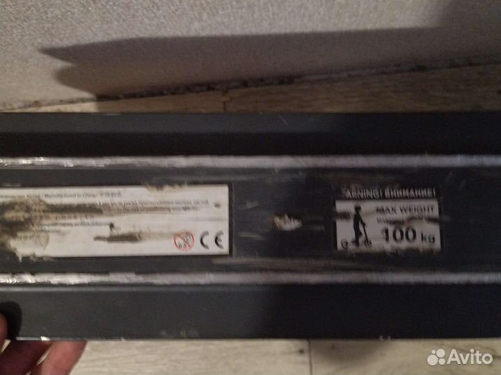 Самокат взрослый с большими колесами