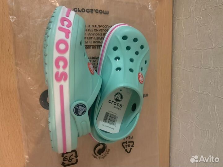 Crocs для девочки новые р29/30(18.5см)