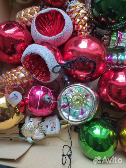 Елочные игрушки СССР производство гдр