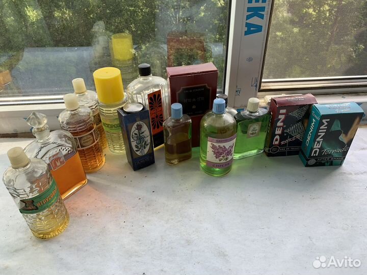 Одеколоны и духи из СССР. Винтаж