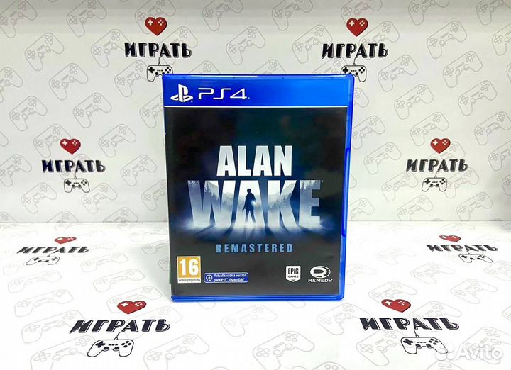 Alan Wake Remastered PS4 (resale)