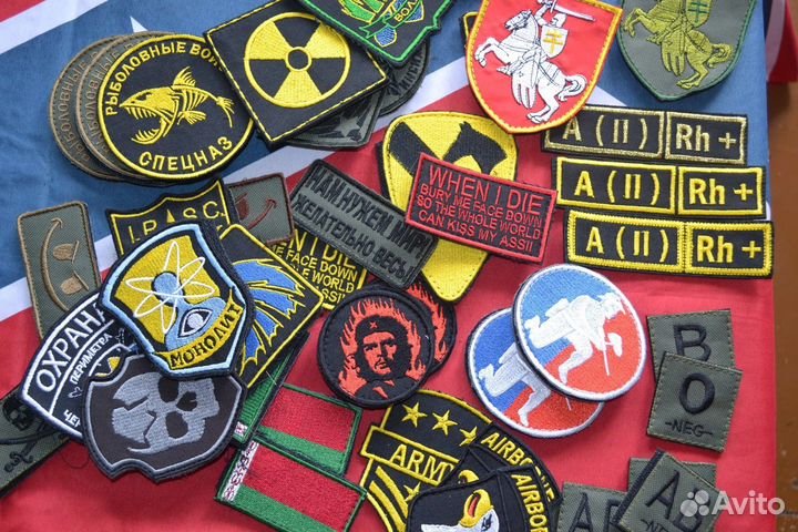 Машинная вышивка. Изготовление шевронов, нашивок