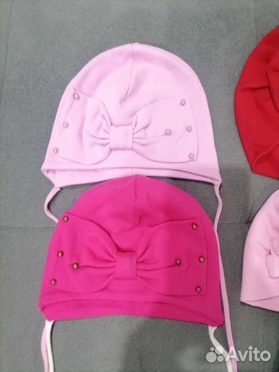 Детские шапочки для девочек