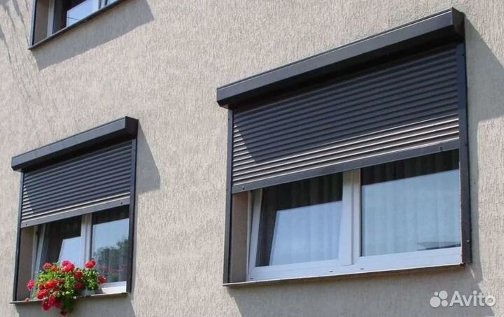 Роллеты, рольставни на окна