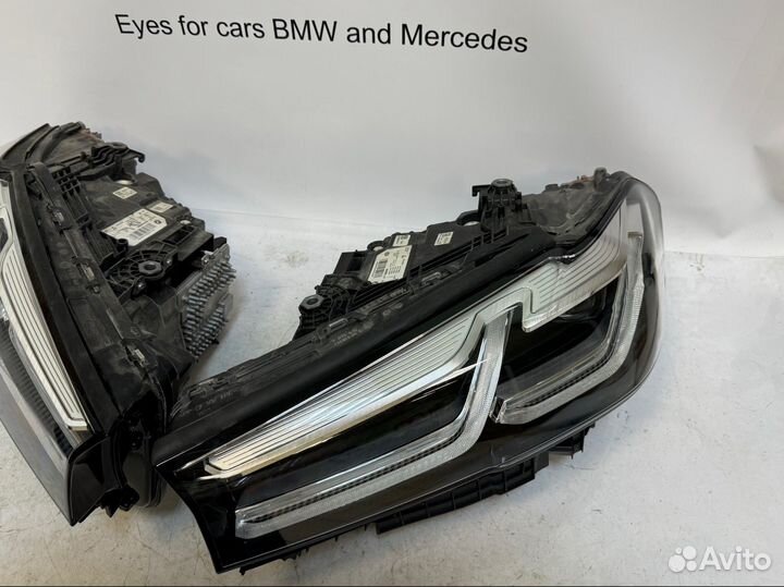 Комплект фар в сборе оригинал на BMW M5 G30 рест
