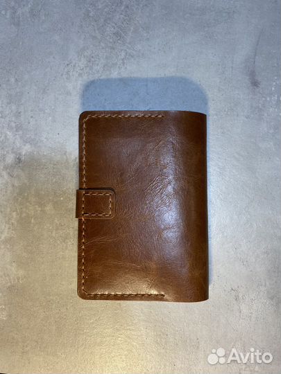 Обложка на паспорт натуральная кожа