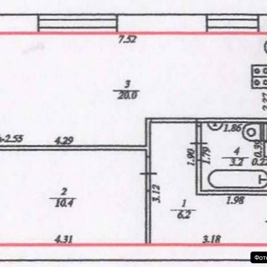 Квартира 2-комн. 398 м² в с. Угра — фото 10 из 10