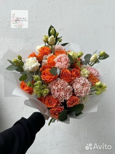 101 роза Цветы