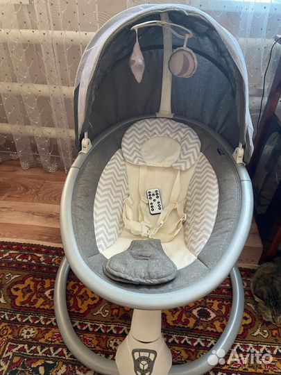 Детские электронные качели для новорожденных