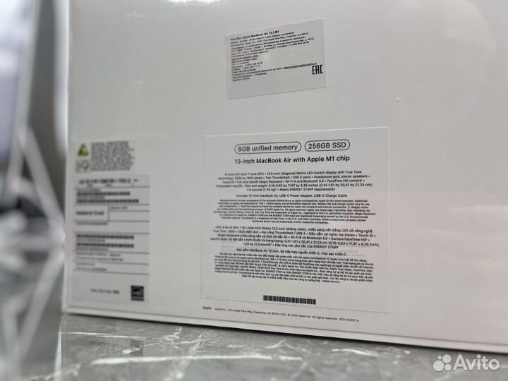 Macbook Air M1 256 Gb gold