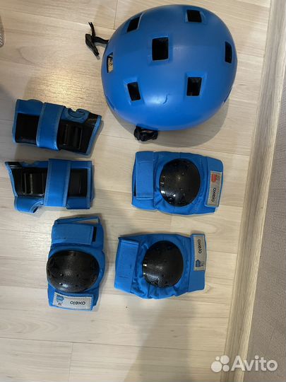 Oxelo комплект защиты и шлем