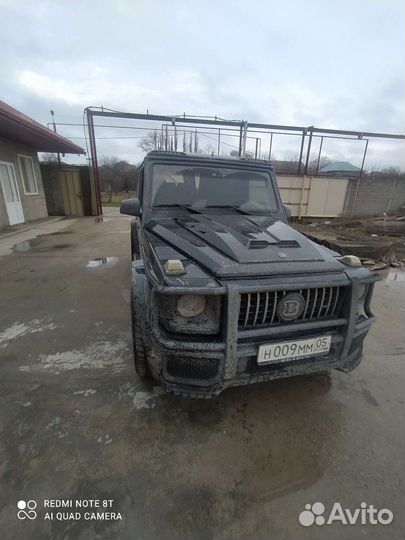 Кенгурятник на g-класс