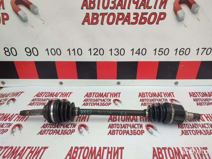 Привод левый Шевроле Авео Т250 T200 1.2
