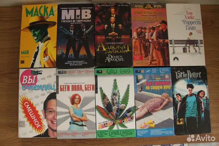 Видеокассеты и DVD (раритеты)