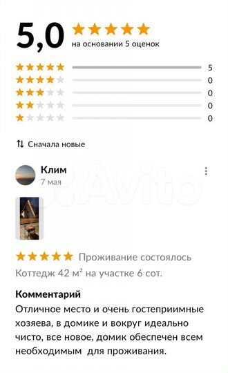 Дом 42 м² на участке 6 сот.