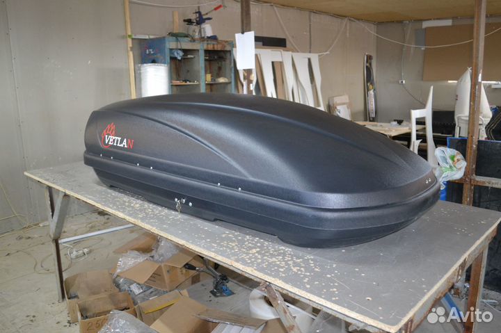 Автобоксы на крышу Ветлан 430 л на Dodge Durango