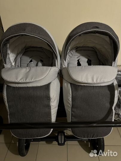 Коляска для двойни Indigo