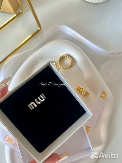 Кольцо miu miu