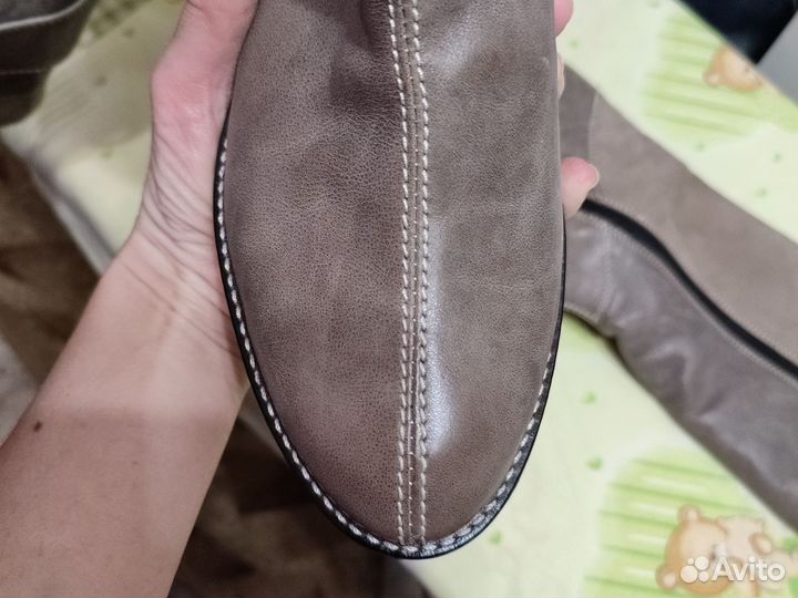 Сапоги новые кожа 37
