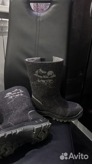 Валенки сапоги для мальчика котофей 35