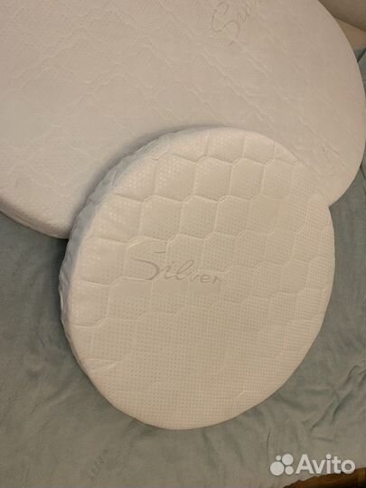 Матрац детский круг для кроватки трансформер