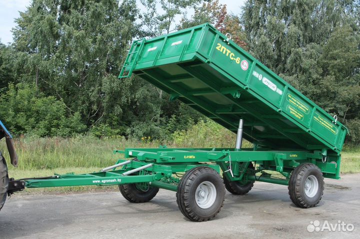 Прицеп тракторный Дормашэкспо 2ПТС-6,5, 2024