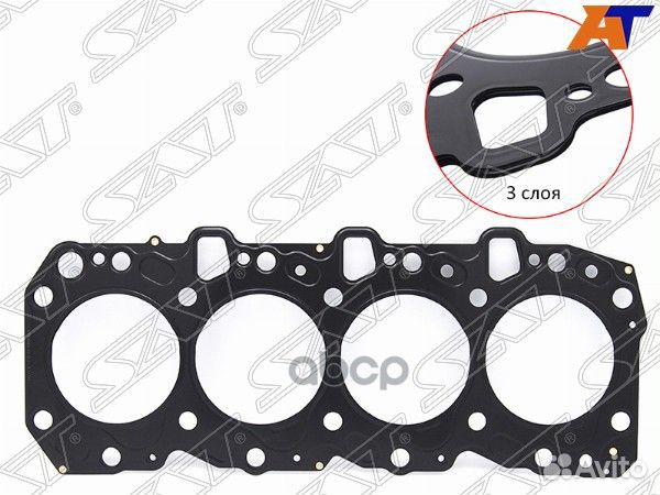 Прокладка ГБЦ toyota 4runner/hiace/hilux/surf/land