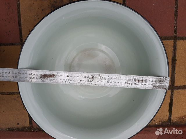 Таз эмалированный