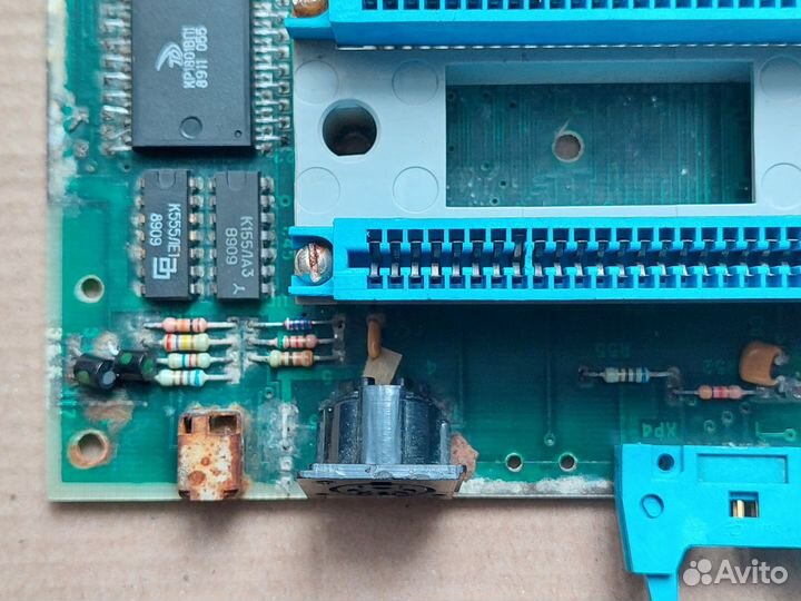 Материнская плата эвм укнц СССР на запчасти