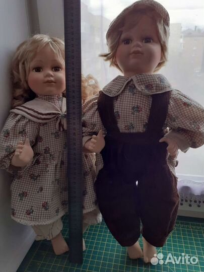 Куклы старинные,антик из Германии, цена за двух