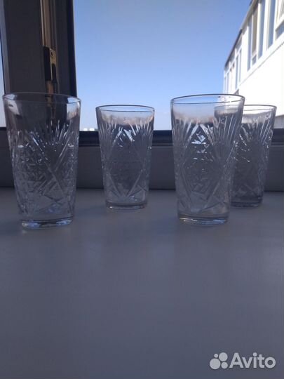 Хрустальные рюмки СССР