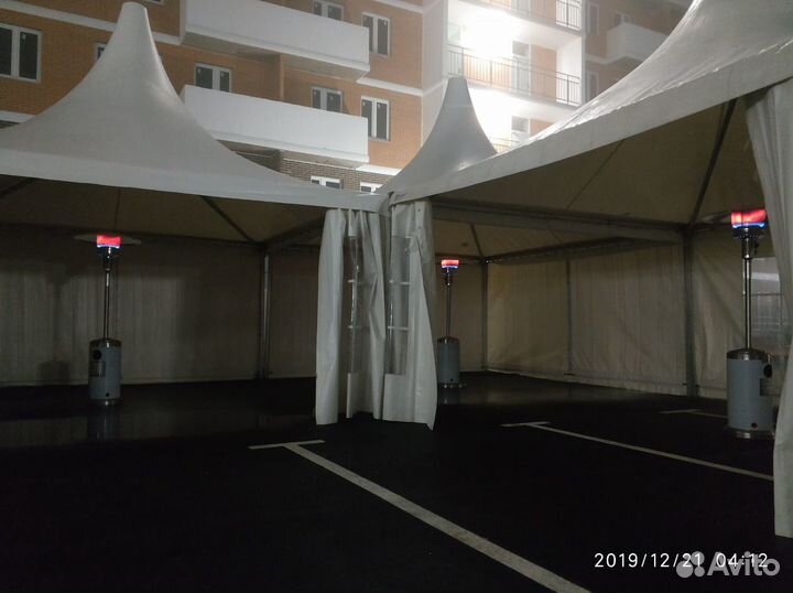 Аренда уличный газовый обогреватель