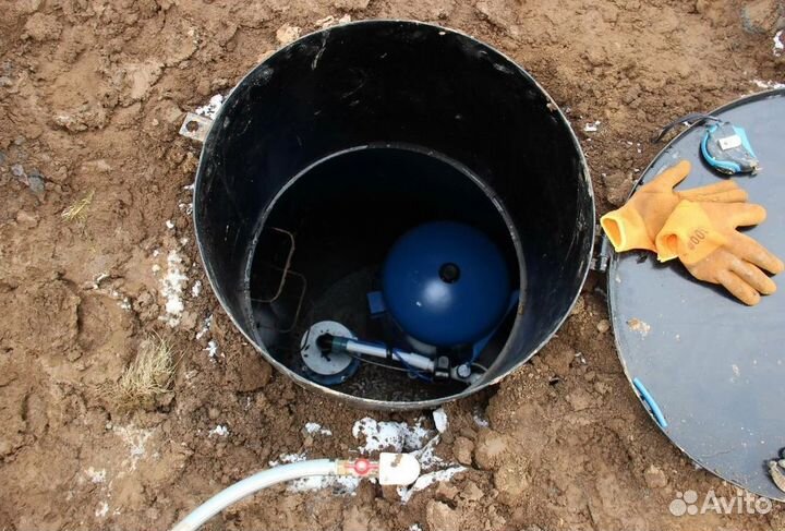 Скважина с кессоном