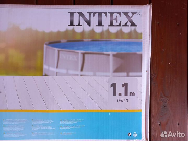 Лестница для бассейна intex 1,1м