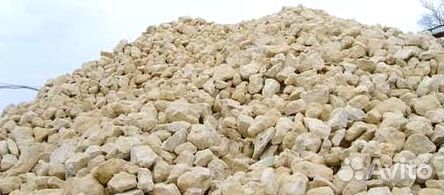 Щебень известковый на подушку