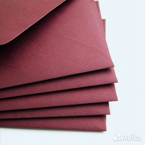 Конверт С6 Винный