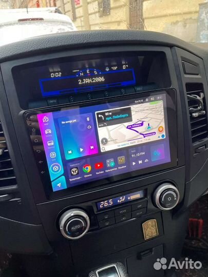 Магнитола mitsubishi pajero 4 Android