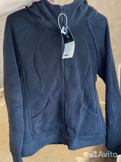 Флисовая кофта женская с капюшоном