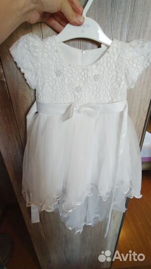 Детское новогоднее платье 92 98