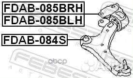 Fdab-085BRH сайлентблок рычага передн. прав. за