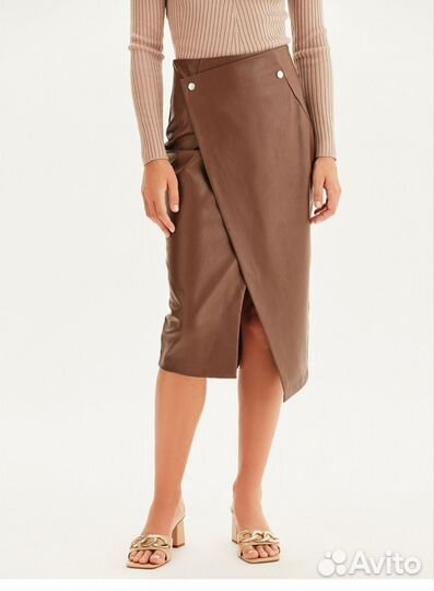 Кожаная юбка