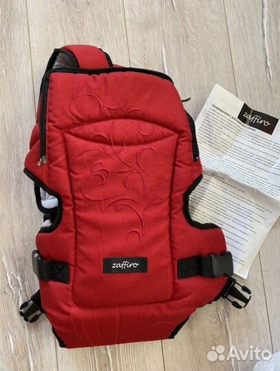 Рюкзак переноска кенгуру zaffiro