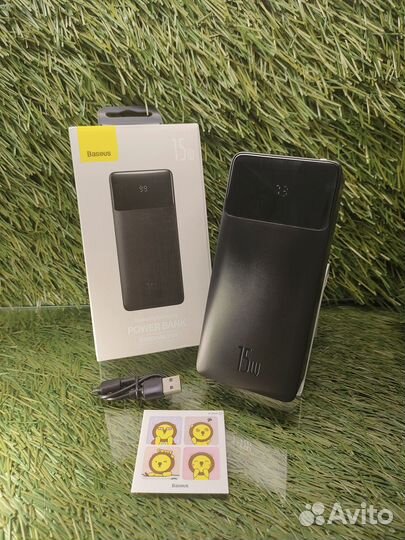 Повербанк Baseus 30000 mah 15w (быстрая зарядка)