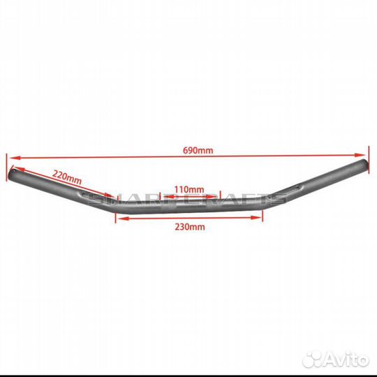 Руль Dragbar для HD Sportster