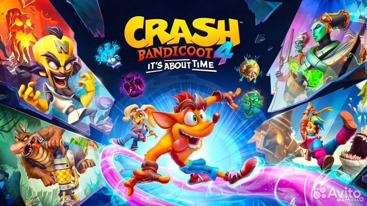 Crash 4 Its About Time Подписки Ps plus Ps4/5 игры